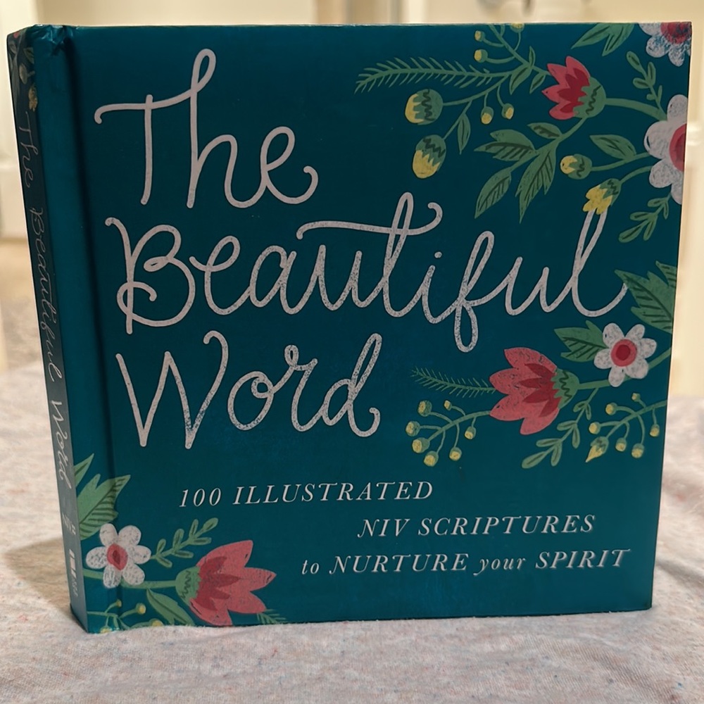 “The Beautiful World” 100 illustrated NIV scriptures to nurture your spirit